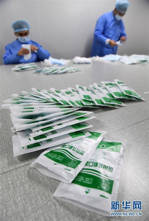 廣西 醫療用品企業口罩生產忙